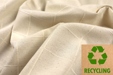 Recycling-Dekostoff - Marrakesch - Creme - 280 cm 