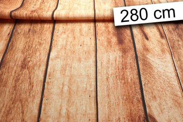 Dekostoff - Holzbretter - 280 cm 