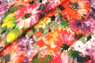 Dekostoff - Flower Art - 280 cm 