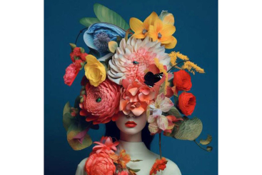 Premium-Samt - Panel - Flowers in Mind 
