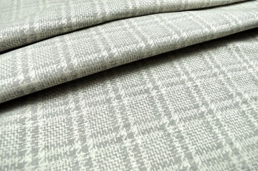 Karostoff Cornwall - Viskose - Grau/Creme 