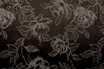 Jacquard Rosen - Dunkelbraun/Braun 