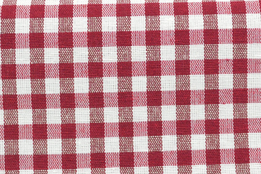 Deko- und Gardinenstoff - 280 cm - Vichy Karo 5 mm Bordeaux