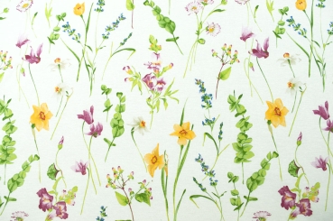Blumen-Mix - Dekostoff 