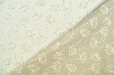 Dekostoff Jacquard - Dandelion - Creme/Beige 