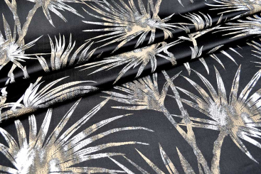 Jacquard - Palms Black 