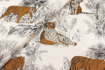 Dekostoff Premium - Tiger Kingdom 