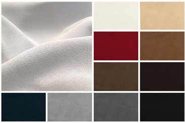 Echtleder-Stück  Dakota - Velours - Croupon 