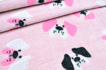 Wellness-Fleece - Puppy - Rosa 