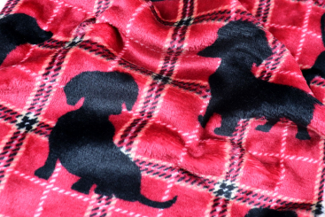 Soft-Fleece - Dackelleben 