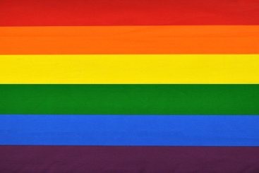 Flaggenstoff - Regenbogen 