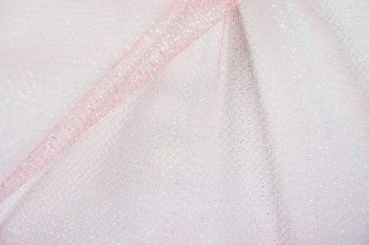 Glitzer Tüll - Rosa 