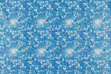 Tanzkleiderstoff Hologramm - Blue Confetti - 4,0 Meter 