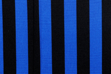 Universalstoff - Streifen - Royal/Schwarz 