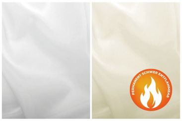 Voile - permanent schwer entflammbar - 300 cm 