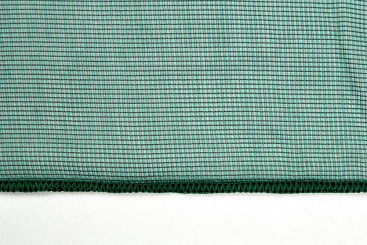 Gardinenstoff Modern Living - TwoTone - schwer entflammbar - Bleiband - 300 cm - Grün - 1,0 Meter 