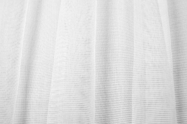 Gardinenstoff transparent - Bleiband - 260 cm - Weiß 