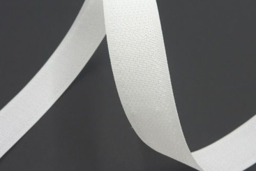 Hakenband zum Nähen - 20 mm - Weiß 