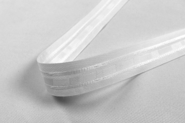 Gardinenband 3er-Falte - 2,5-fache Stoffmenge - 26 mm - Weiß 