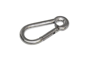 Karabinerhaken mit Kausche 
