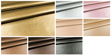 Lederimitat - Lamm-Nappa Soft - Metallic 