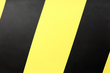 Kunstleder Premium - Safety Stripes 