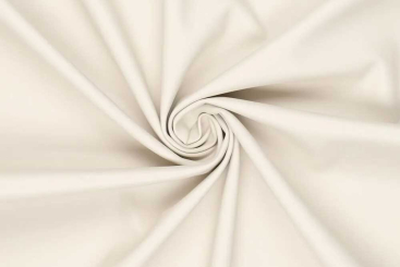 Stretch-Kunstleder matt - Creme 