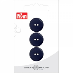 Knöpfe - Marineblau - 18 mm 