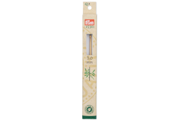 Woll-Häkelnadel Prym - 15 cm - 3 mm - Bambus 