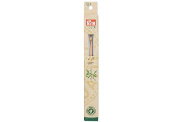 Woll-Häkelnadeln Prym 15 cm - 4,5 mm Bambus 