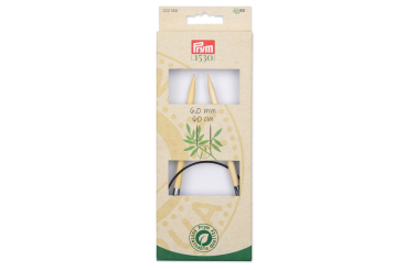 Rundstricknadeln Prym 60 cm - 6,0 mm Bambus 
