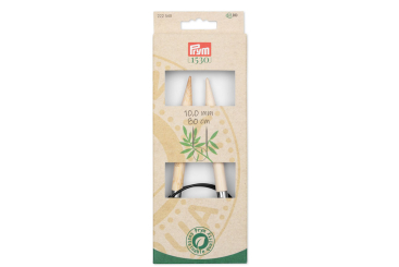 Rundstricknadeln Prym 80 cm - 10,0 mm Bambus 
