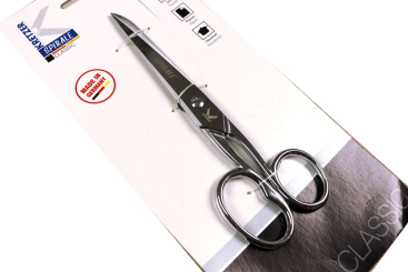 Metall-Haushaltschere, Ovalauge  15 cm 