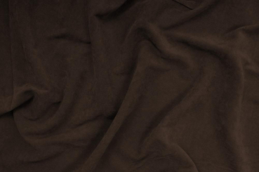 Microfaser Linda - Espresso - 1,0 Meter 