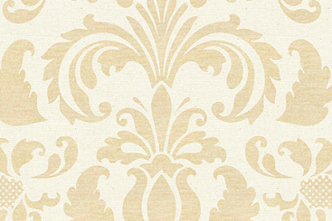 Chenille-Wende-Jacquard - Barock - Champagner - 2,0 Meter 