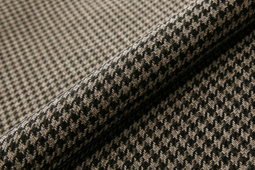 Möbelstoff - Hahnentritt Braun/Beige