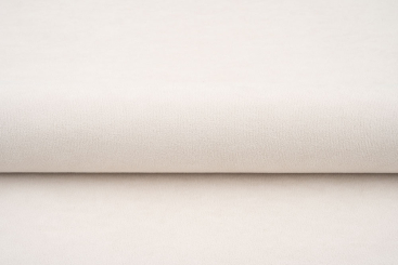 Möbelsamt - Uni - Creme - 1,0 Meter 