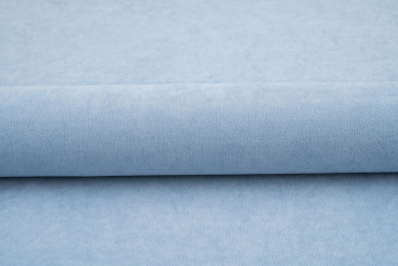 Möbelsamt - Uni - Hellblau - 1,0 Meter 