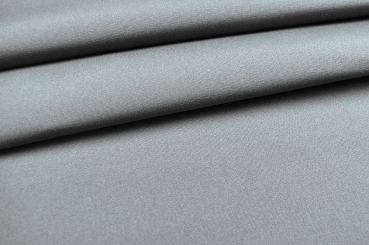 Liegestuhl-Stoff gesäumt - 45 cm breit - Uni - Hellgrau - 2,0 Meter 