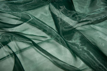 Organza Stoff - Tanne - 4,0 Meter 