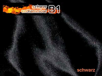 Satin B1 - Schwarz 
