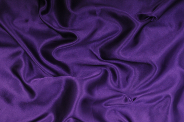 Satin - schwer entflammbar - Lila - 3,0 Meter 