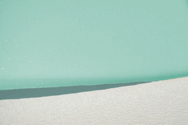 Schaumstoff-Platte weich - 206 x 130 cm - 3 cm stark - Mint 
