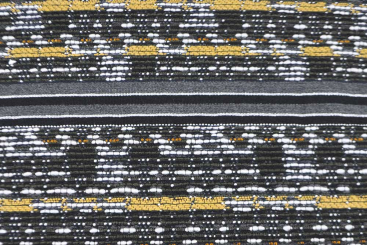 Jackenstoff Premium-Bouclé - Glitzerstreifen-Panel - 3,0 Meter 