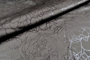 Hosenstoff Stretch - Fine Shine Flowers 