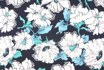 Blusenstoff - Flower Biggy 