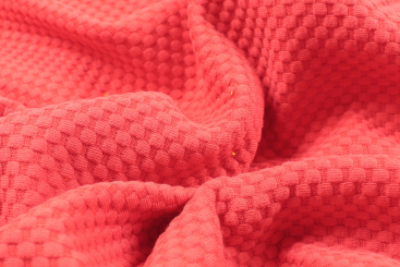 Stretch-Strick - Light Red Structure 