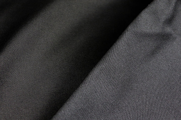 Hosenstoff Baumwollmix - Black 