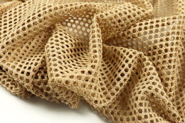 Glitter Mesh - Sand 