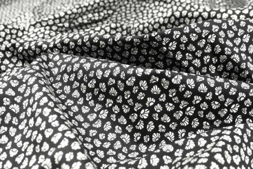 Baumwoll-Stretch - Feathery 